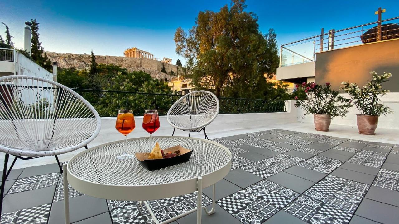 Acropolis Slow Living Apt Under The Parthenon Atenas Exterior foto