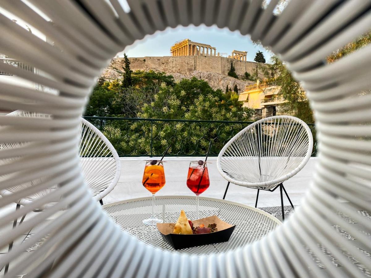 Acropolis Slow Living Apt Under The Parthenon Atenas Exterior foto